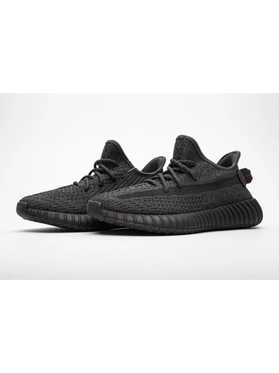 POP Yeezy Boost 350 V2 Static Static Black (Reflective), FU9007 01