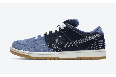 POP  SB Dunk Low Denim Sashiko,CV0316-400  01