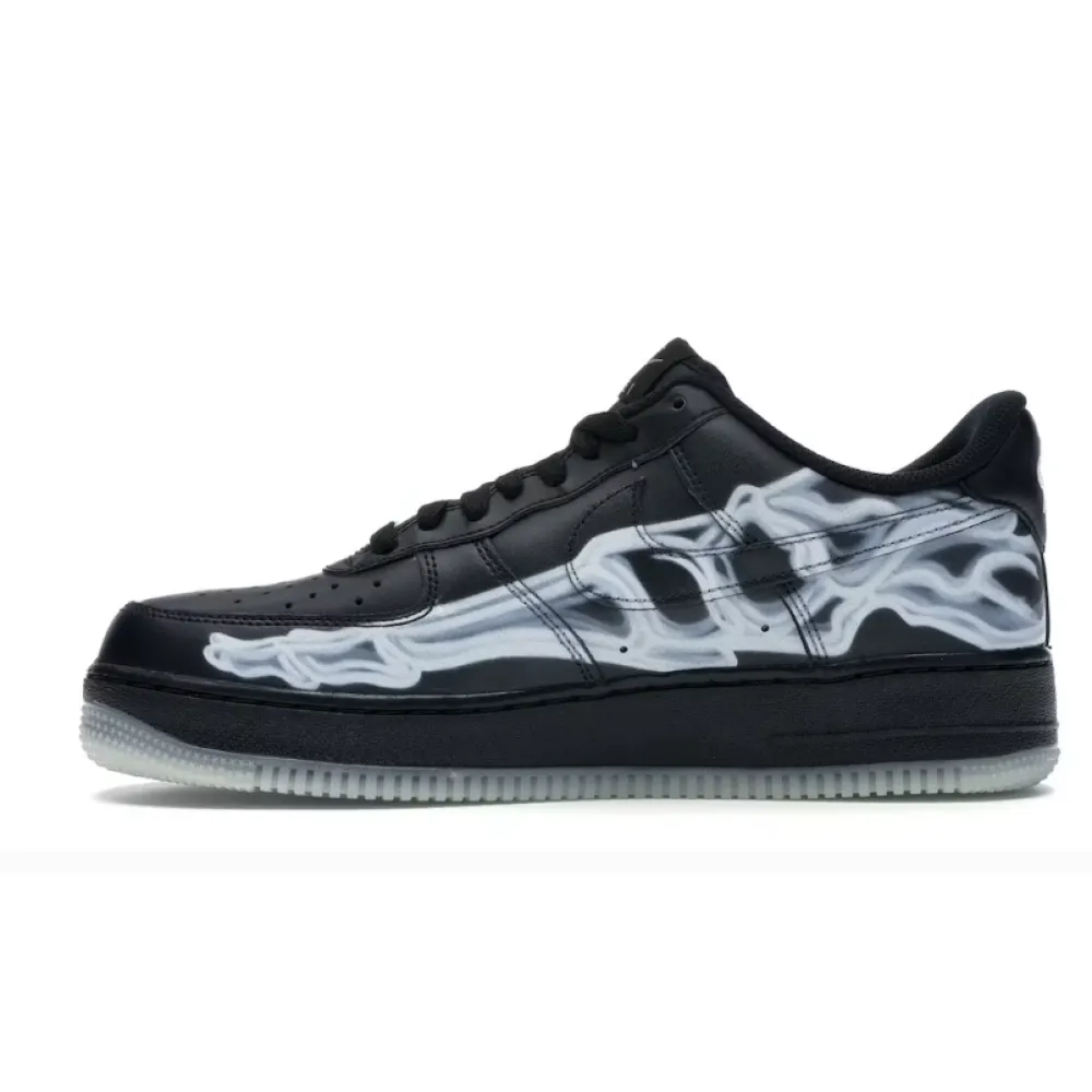 PKGoden  Air Force 1 Low Black Skeleton Halloween, BQ7541 001