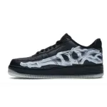 PKGoden  Air Force 1 Low Black Skeleton Halloween, BQ7541 001
