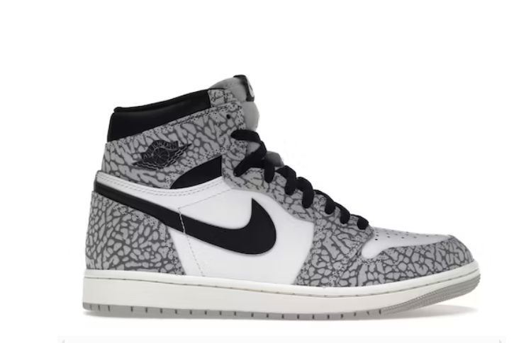 PKGoden  Jordan 1 Retro High OG White Cement，DZ5485-052