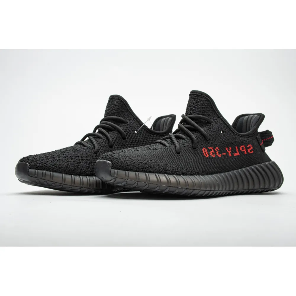  BootsMasterLin Yeezy Boost 350 V2 Black Red , CP9652 the best replica sneaker 