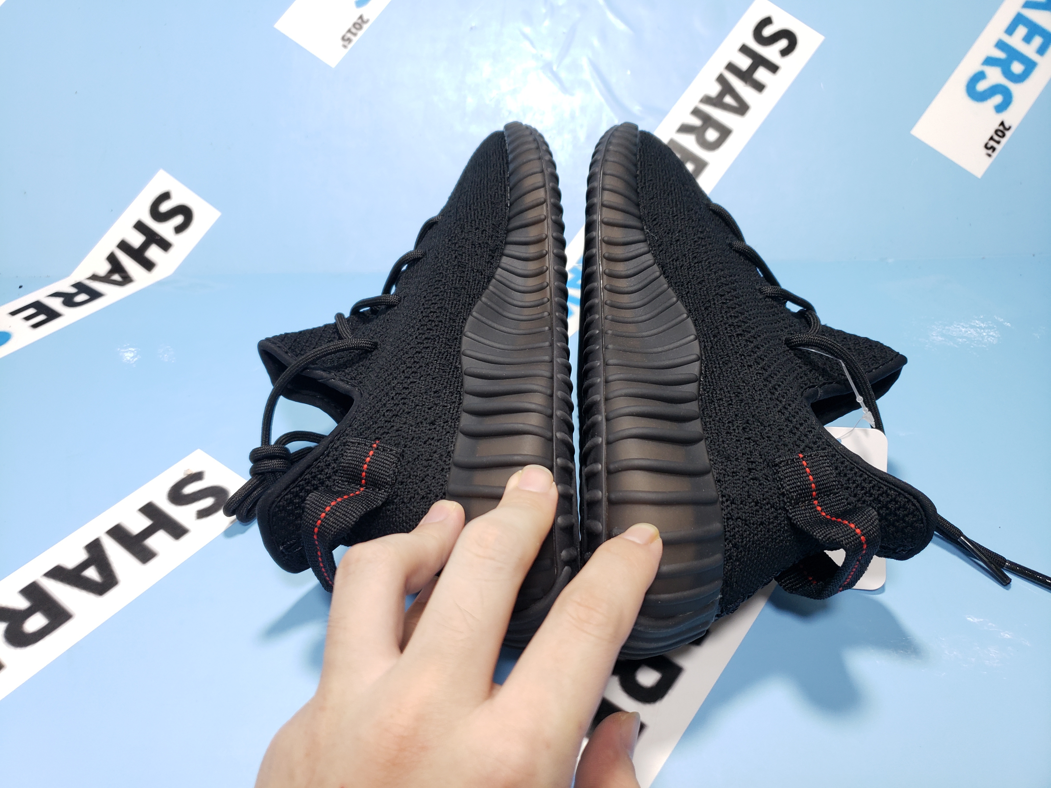 POP Yeezy Boost 350 V2 Black Red , CP9652