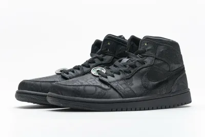 POP  Jordan 1 Mid “Fearless Black”, CU2804-300 01