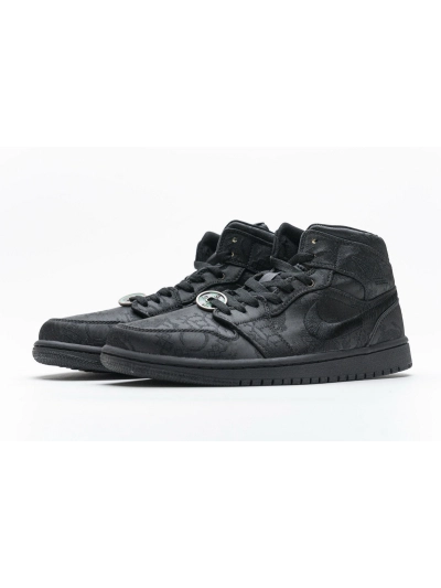 POP  Jordan 1 Mid “Fearless Black”, CU2804-300 01