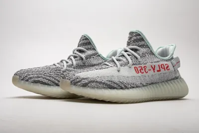 POP  Yeezy Boost 350 V2 Blue Tint , B37571 01