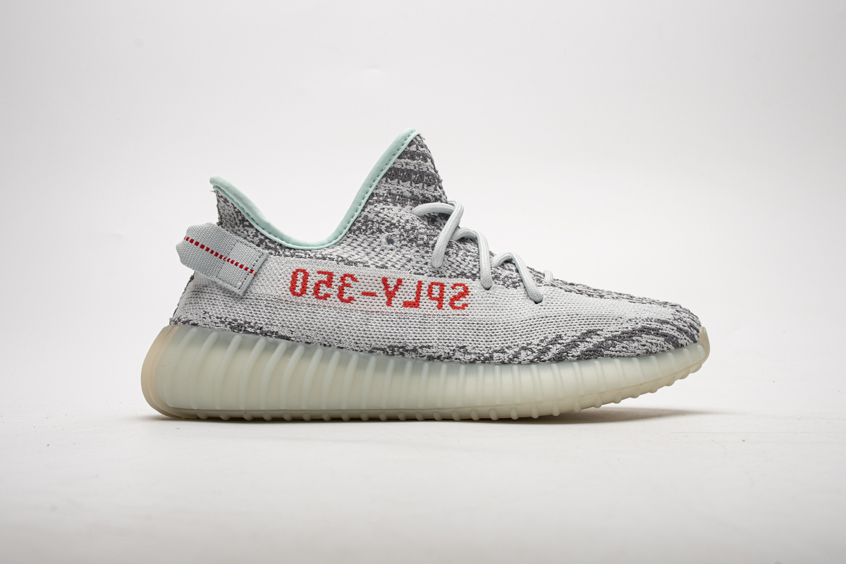 BootsMasterLin Yeezy Boost 350 V2 Blue Tint , B37571 the best replica sneaker 