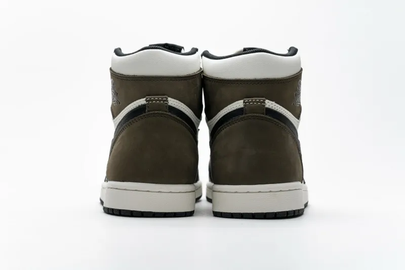  PK God  Jordan 1 Retro High Dark Mocha,555088-105 the best replica sneaker 