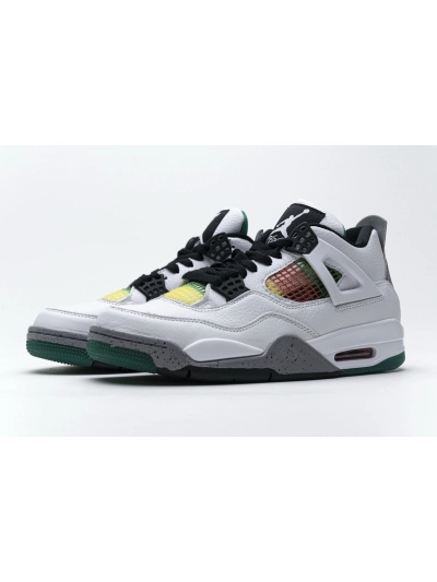 PKGoden Jordan 4 Retro Lucid Green Rasta (W), AQ9129-100 02