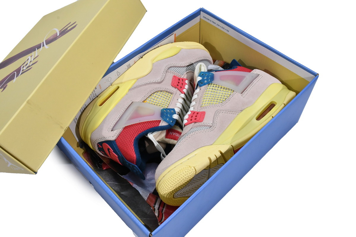 PKGoden Jordan 4 Retro Union Guava Ice, DC9533-800