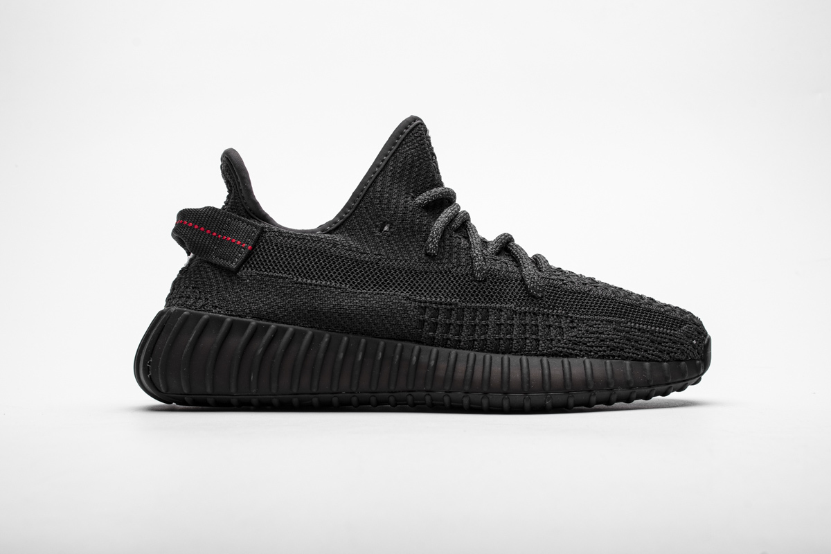 PK God Yeezy Boost 350 V2 Black (Non-Reflective), FU9006 the best replica sneaker 