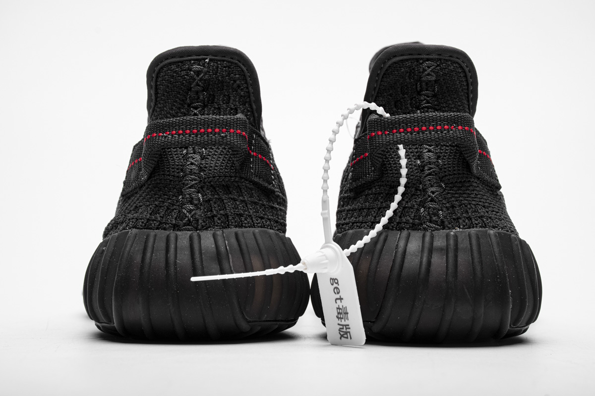 PK God Yeezy Boost 350 V2 Black (Non-Reflective), FU9006 the best replica sneaker 