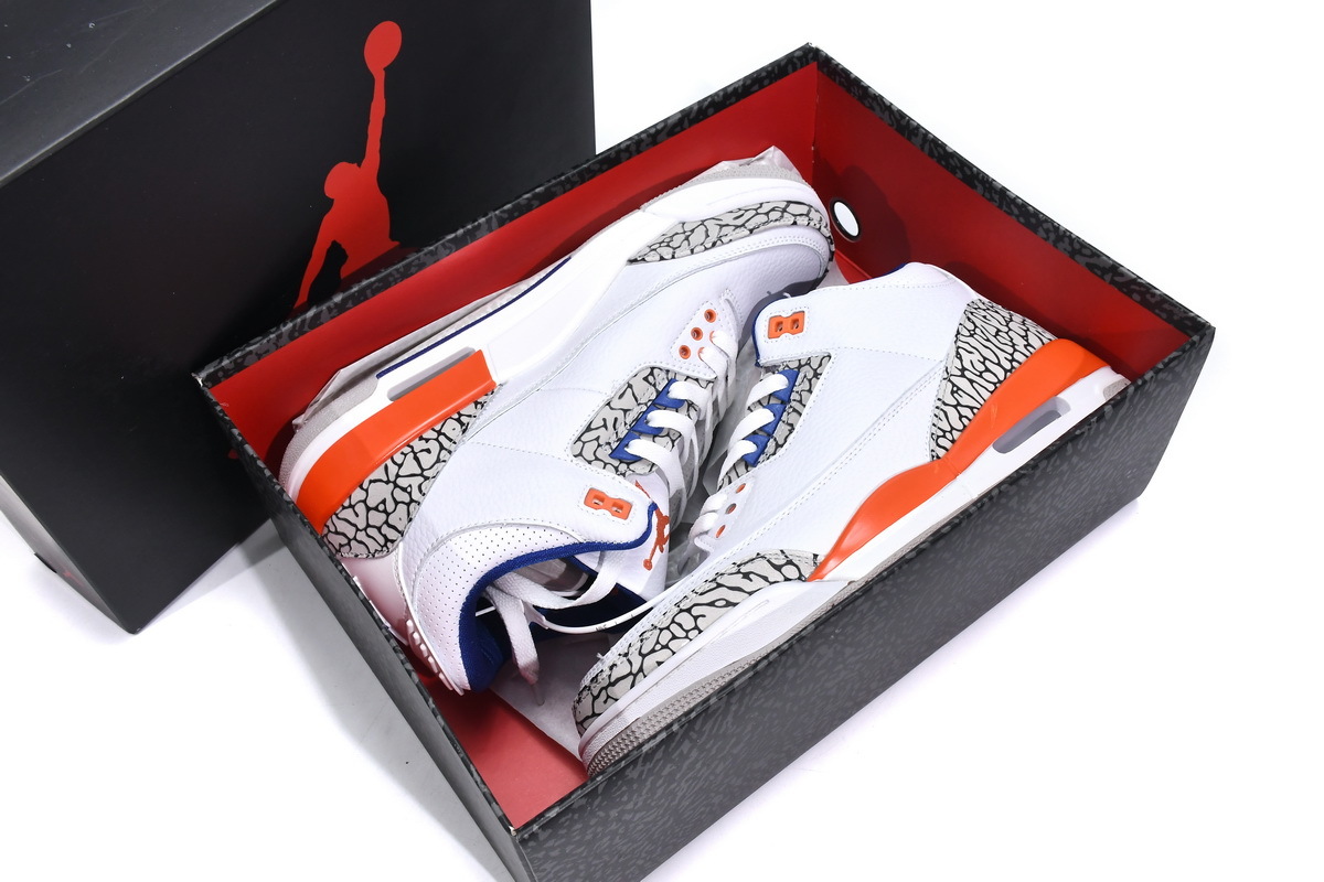 PKGoden  Jordan 3 Retro Knicks，136064-148