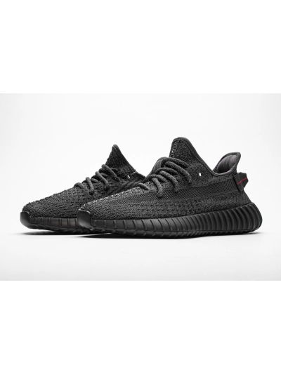 PKGoden Yeezy Boost 350 V2 Static Black (Reflective), FU9007 01