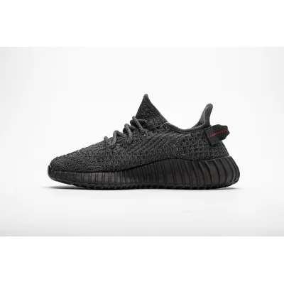 PKGoden Yeezy Boost 350 V2 Static Black (Reflective), FU9007 02