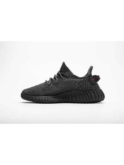 PKGoden Yeezy Boost 350 V2 Static Black (Reflective), FU9007 02
