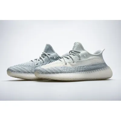 PKGoden Yeezy Boost 350 V2  Cloud White (Non-Reflective), FW3043 01
