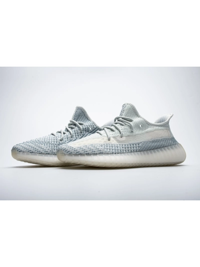 PKGoden Yeezy Boost 350 V2  Cloud White (Non-Reflective), FW3043 01