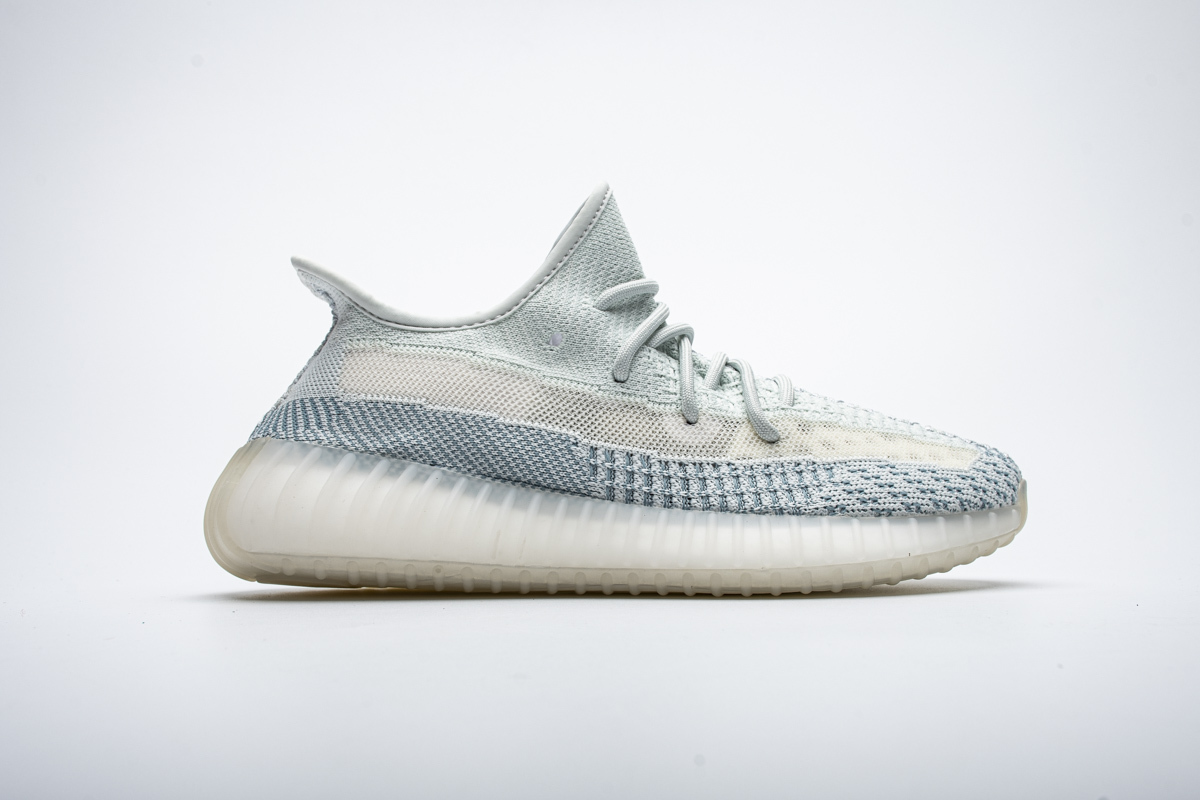 PK God Yeezy Boost 350 V2  Cloud White (Non-Reflective), FW3043 the best replica sneaker 