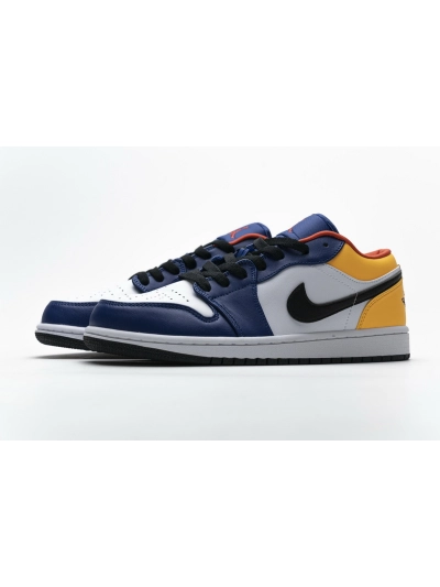  POP Jordan 1 Low Royal Yellow, 553558-123 01