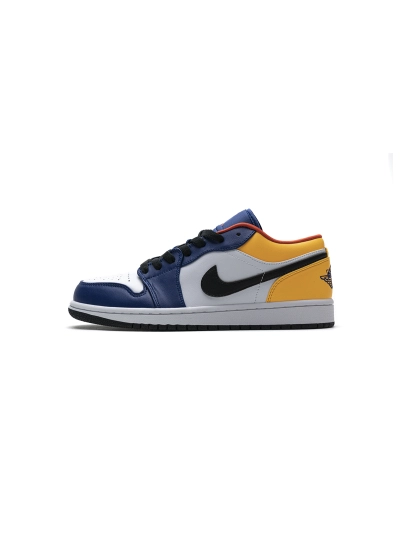  POP Jordan 1 Low Royal Yellow, 553558-123 02