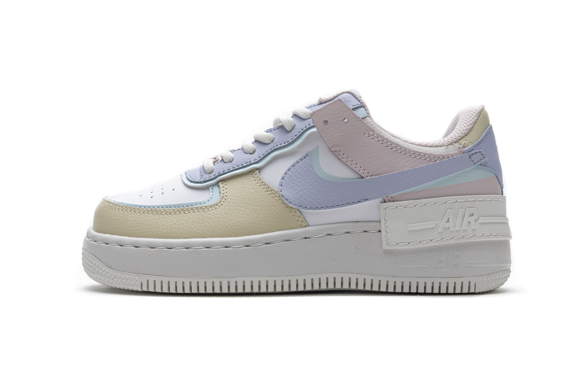  BootsMastersLin Air Force 1 Shadow White Glacier Blue Ghost (W)， CI0919-106  the best replica sneaker 