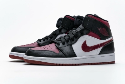 POP  Jordan 1 Mid Bred Toe, 554724-066 01