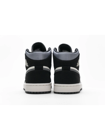 POP  Jordan 1 Mid Satin Grey Toe, 852542-011 02