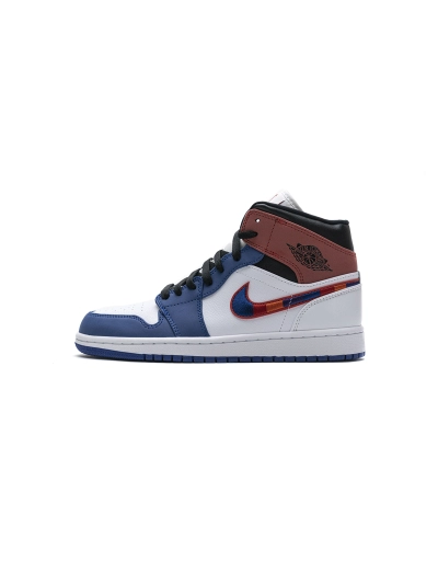 POP  Jordan 1 Mid Multi-Color Swoosh, 852542-146 02
