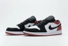 POP Jordan 1 Low Black Toe, 553558-116