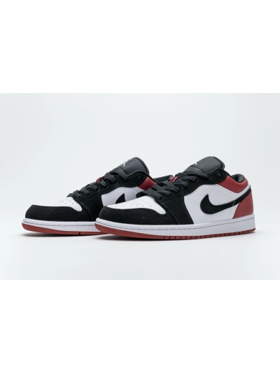 POP Jordan 1 Low Black Toe, 553558-116 01