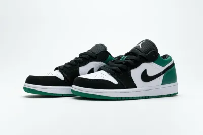 POP Jordan 1 Low White Black Mystic Green, 553558-113 01