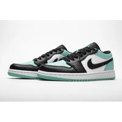 {20$ OFF, Litmited Time} POP Jordan 1 Low Emerald Toe, 553558-117 01