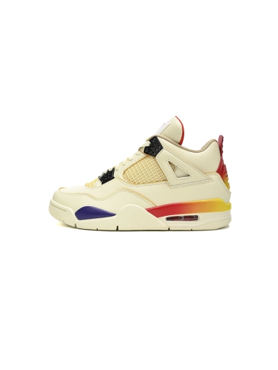 PKGoden Jordan 4  x J Balvin White Blue Red, FN0344-901 01