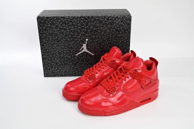 PKGoden Jordan 4 Retro Red Lacquer Leather 719864-600 02