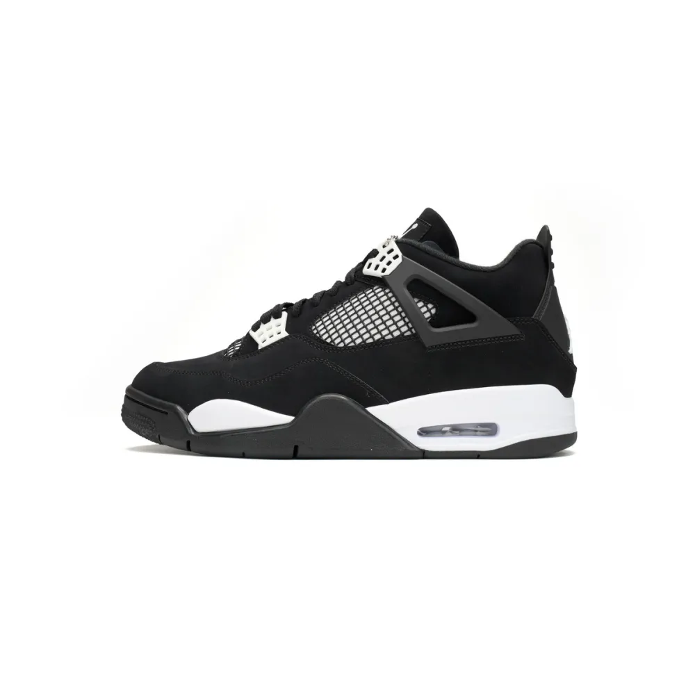 Free Shipping:PKGoden Jordan 4 White Thunder, FQ8138-001