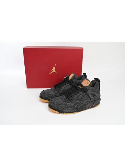 PKGoden Jordan 4 Retro Levi's Black, AQ9103-001 02