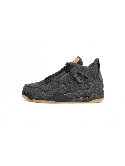 PKGoden Jordan 4 Retro Levi's Black, AQ9103-001 01