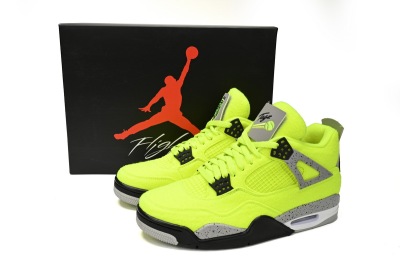 PKGoden Jordan 4 Plush Fluorescent Yellow x Tagz DV6773-700 02