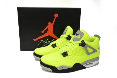 PKGoden Jordan 4 Plush Fluorescent Yellow x Tagz DV6773-700 02