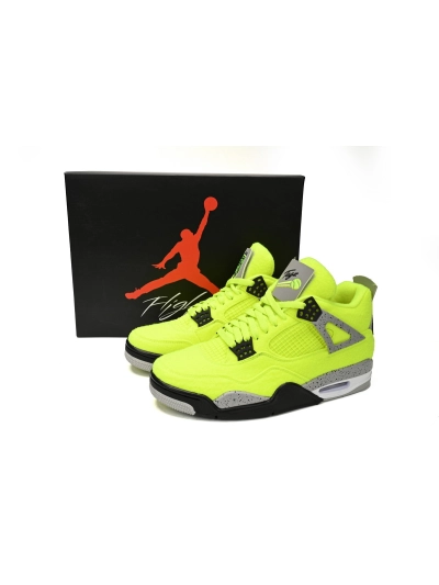 PKGoden Jordan 4 Plush Fluorescent Yellow x Tagz DV6773-700 02