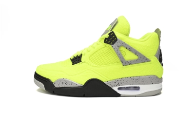 PKGoden Jordan 4 Plush Fluorescent Yellow x Tagz DV6773-700 01