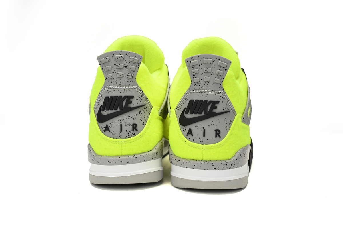 PKGoden Jordan 4 Plush Fluorescent Yellow x Tagz DV6773-700