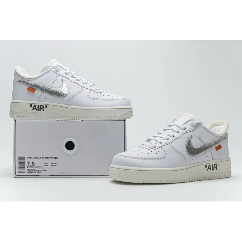 PKGoden OFF White X Air Force 1 ’07 Low Conplex Con AO4297-100