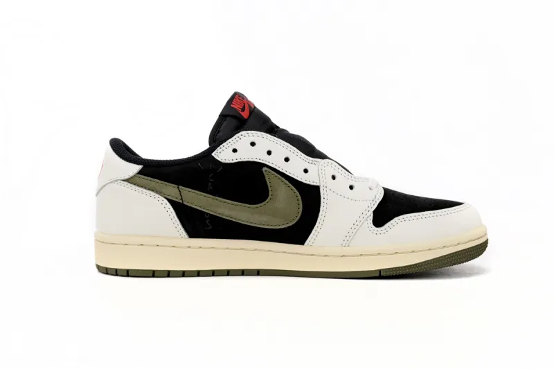 POP Travis Scott x Air Jordan 1 Low OG Olive, DZ4137-106