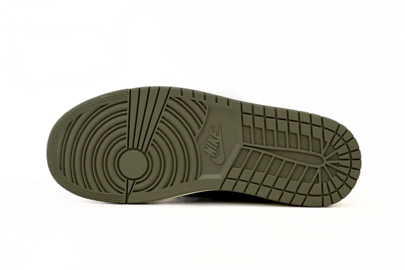 POP Travis Scott x Air Jordan 1 Low OG Olive, DZ4137-106