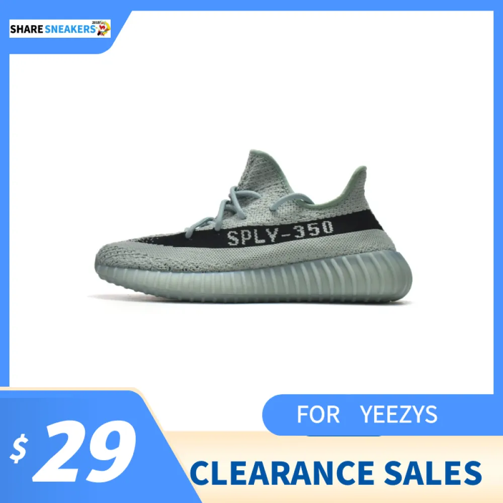 🔥Clearance Sales POP Yeezy Boost 350 V2 Jade Ash, HQ2060