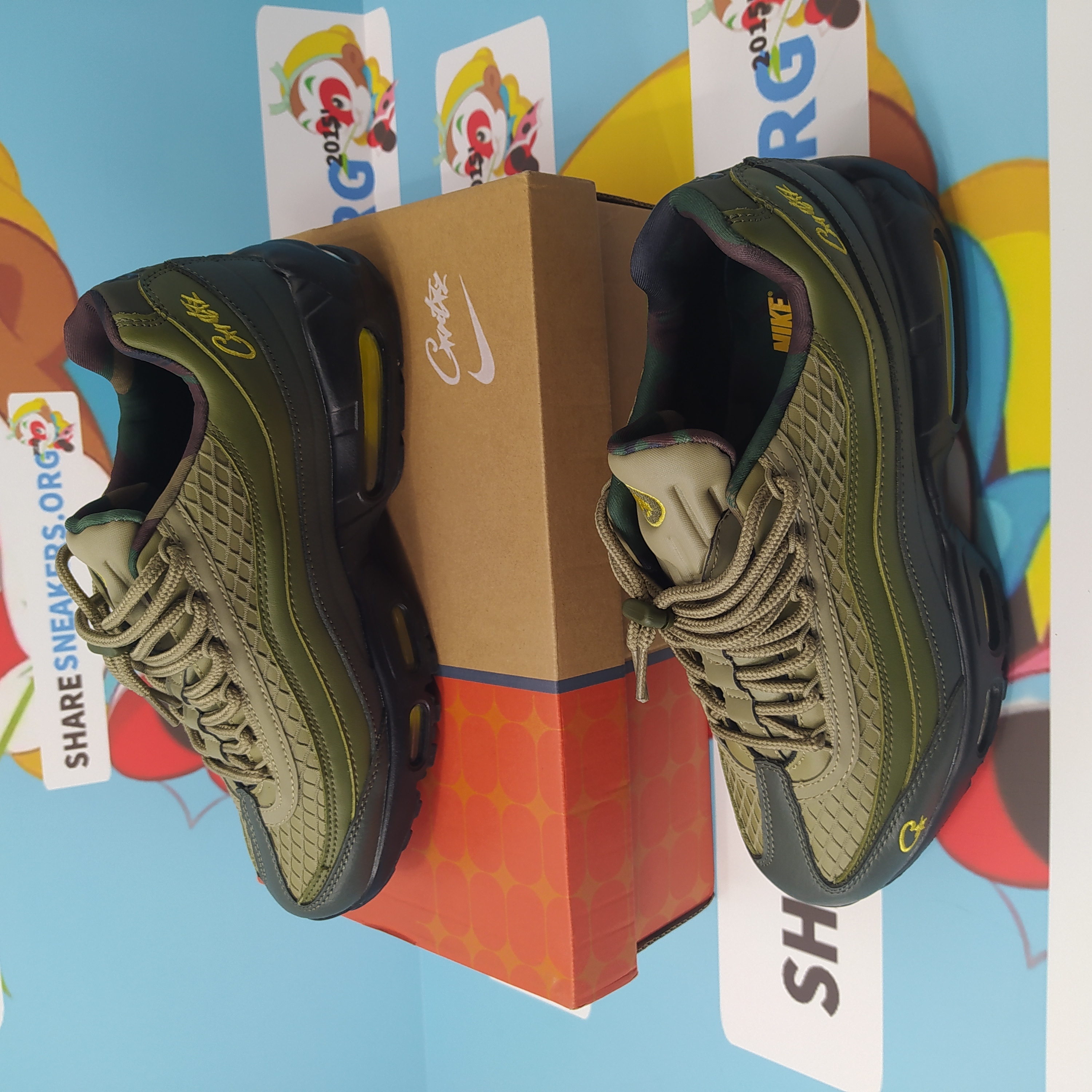 POP Corteiz Corteiz x  Air Max 95 Gutta Green FB2709-300