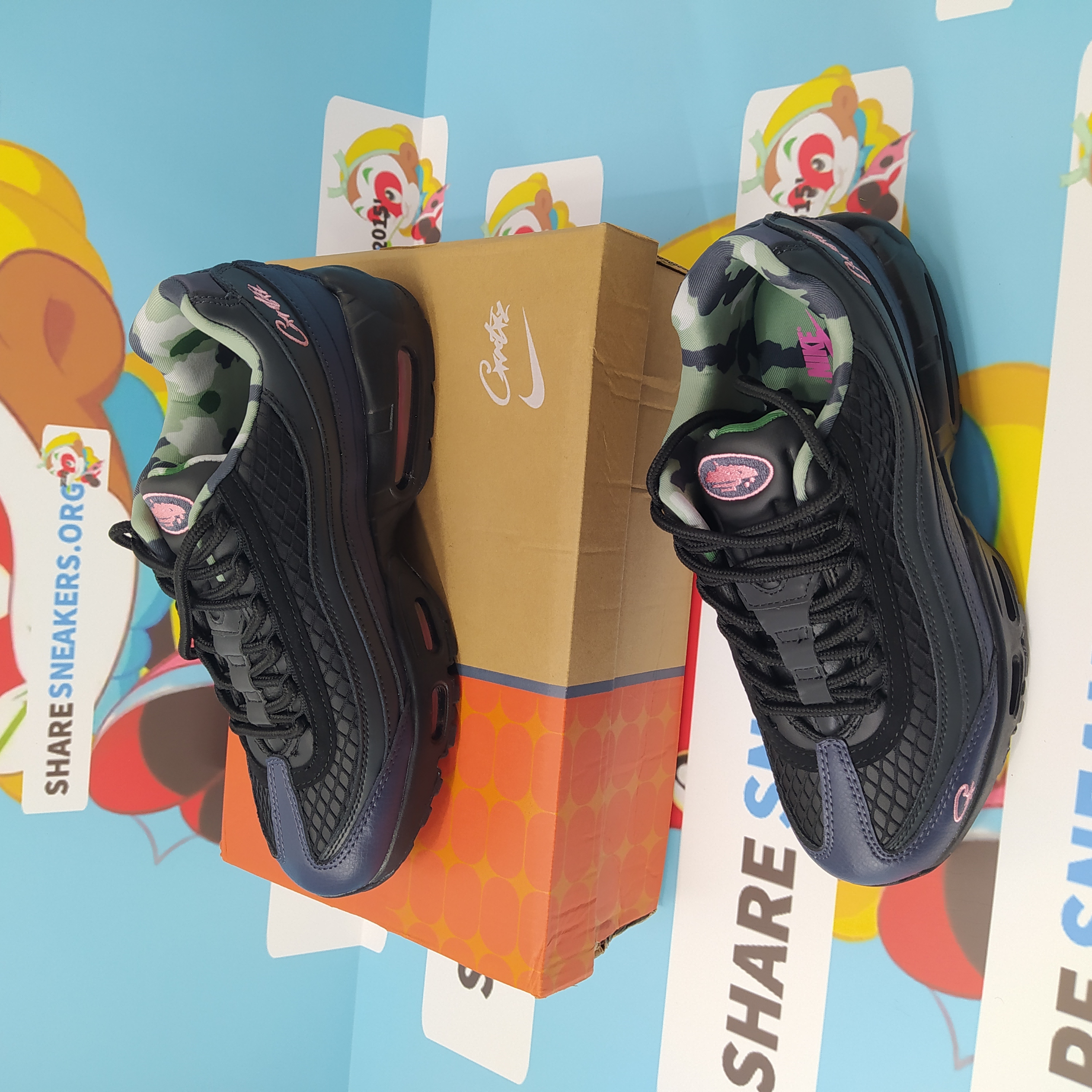 POP Corteiz Corteiz x  Air Max 95 Pink Beam FB2709-001 