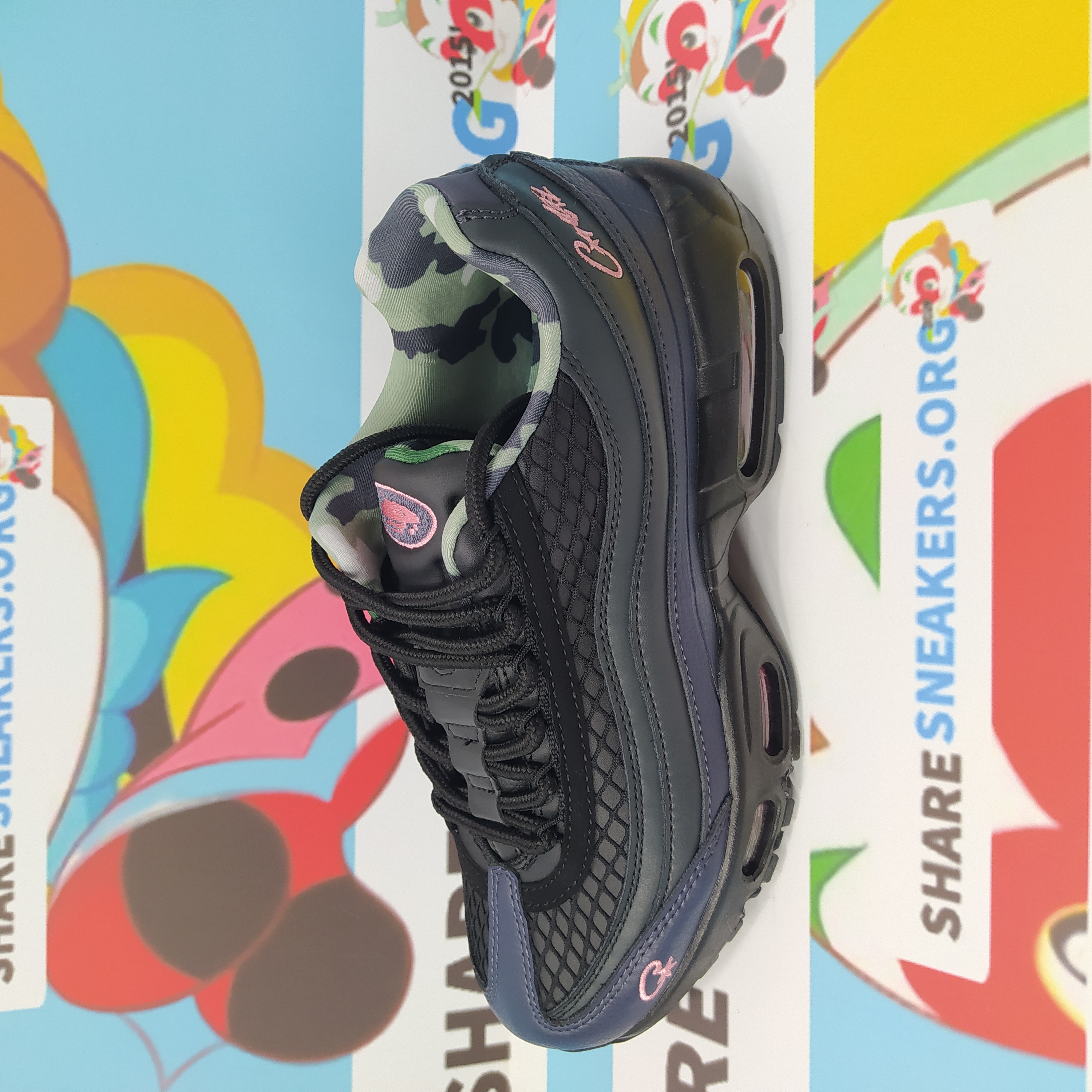 POP Corteiz Corteiz x  Air Max 95 Pink Beam FB2709-001 